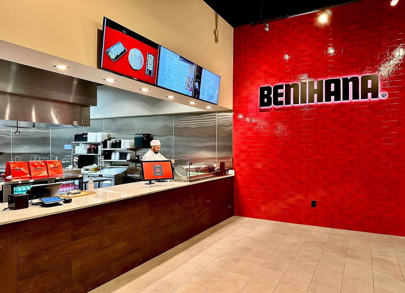 Benihana Express Interior of restaurant