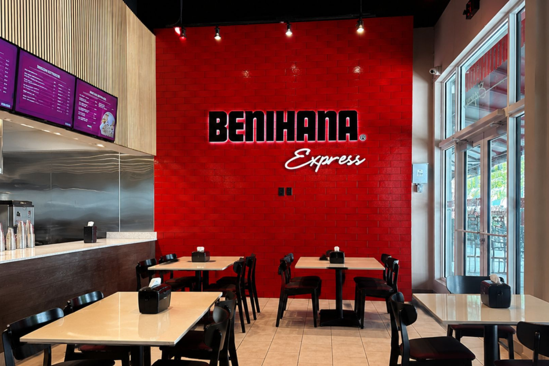 Benihana Express brickell hibachi